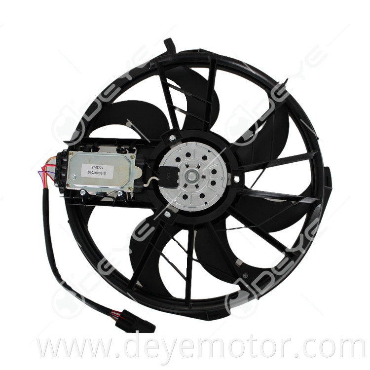 A1698203542 hot selling electric car radiator cooling fans for BENZ W169 BENZ W245